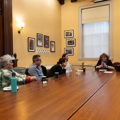 Participants engaged in Professor Rachimimov’s talk on the ‘Crisis of Masculinity’