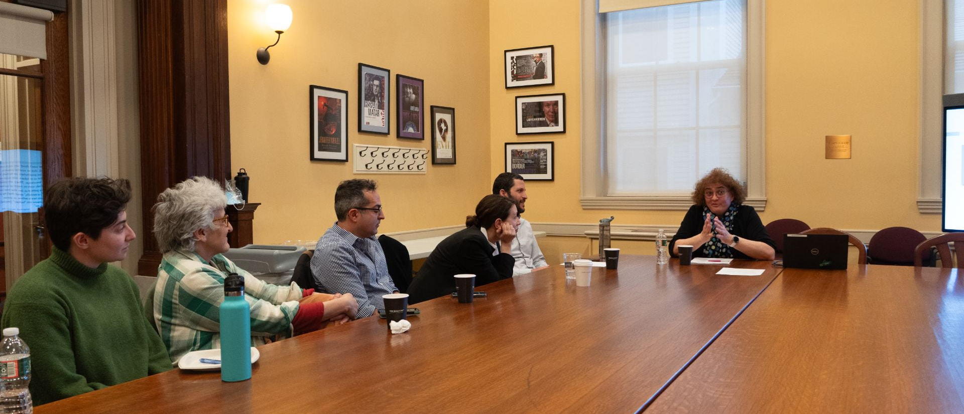 Participants engaged in Professor Rachimimov’s talk on the ‘Crisis of Masculinity’